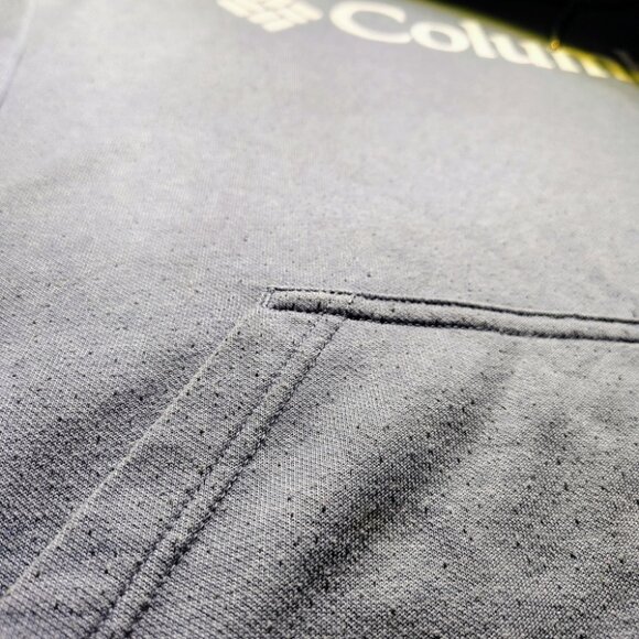 Columbia Hoodie Sweatshirt Women's Size XL Blue Script Logo - Picture 4 of 10